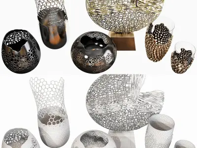 Decor set 60 3D model