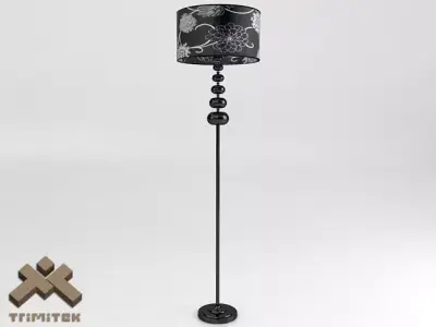 Luxury Standing Lamp 3D model