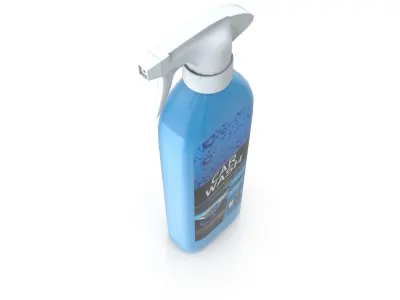 Car Wash Spray Game Ready Low-poly 3D model