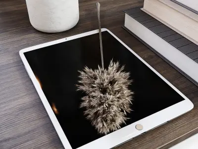 Coffee Table Decor Set 3D model