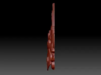 Grill menu 3D print model