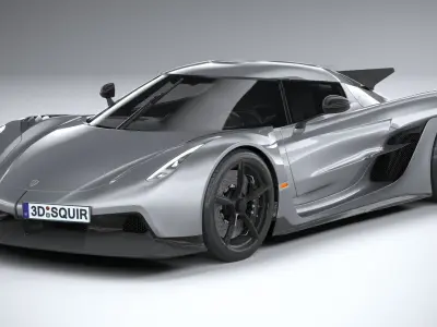Koenigsegg Jesko Absolut 2020 3D model