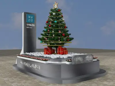Street Square Design a269b  3D model