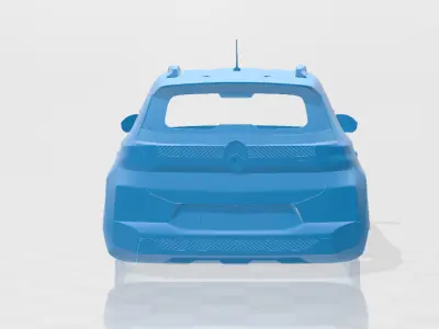 Citroen e-C3 2024 - Body Car STL Model 3D print model