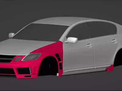 Lexus GS430 Final Konnexion Body Kit 3D model