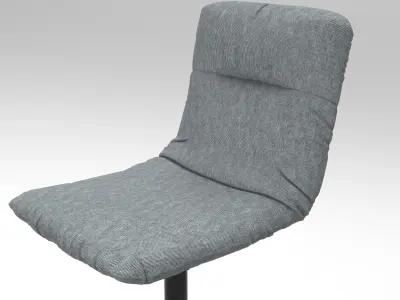 Lomdi Kitchen Chair Low-poly 3D model