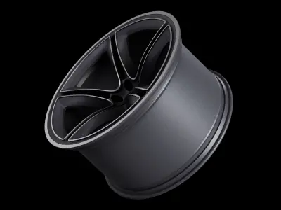 Power Wheels DC016 Low-poly 3D model