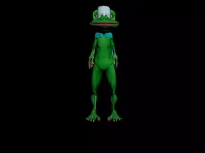 karekter modeli animasyon  3D model