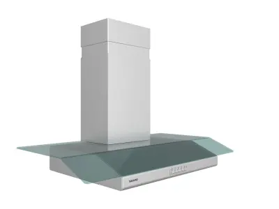 Suggar Vidrio 90cm White 3D model