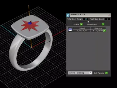 ring men 3D print model