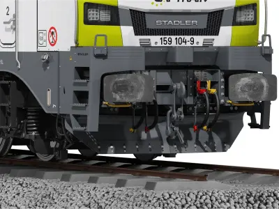 Stadler Euro Dual Captrain 3D model