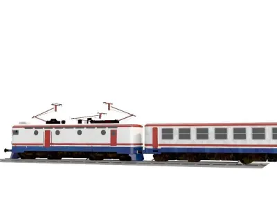 Train 3D model