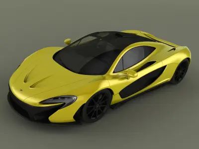 McLaren P1 3D model