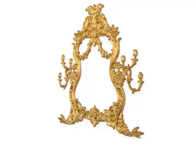 Classic decor ornament carved 65 3D model