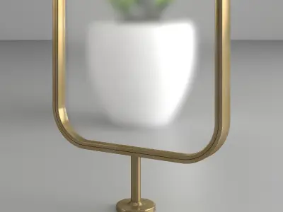 Decorative partition 3D model