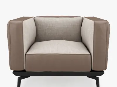Avalon Armchair 3D model