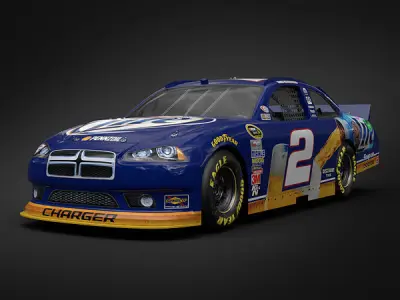 Nascar 2012 Cars - Penske Racing Team 3D model