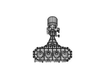 Race car intake system 3D Model 3D print model