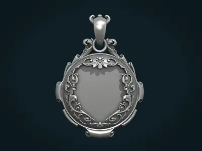 Empty Pendant II 3D print model