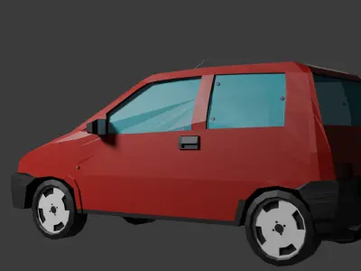 Fiat Cinquecento 3D model