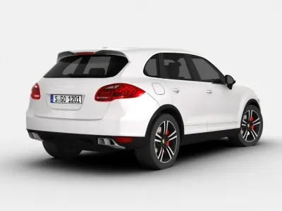 Porsche Cayenne Turbo S 2013 3D model