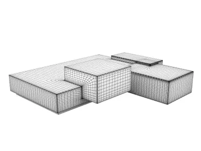 Pewter Landscape 3D model