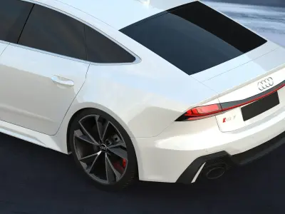 2020 Audi RS7 Sportback 3D model