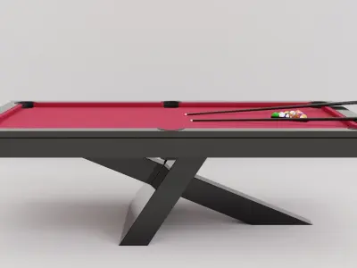 Ekilibrium pool table  Low-poly 3D model