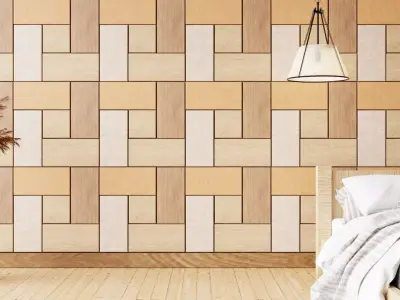 Wall wood V22 for your interior wall wood  3D model