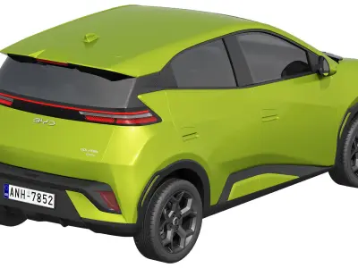 BYD Dolphin Surf 2025 3D model