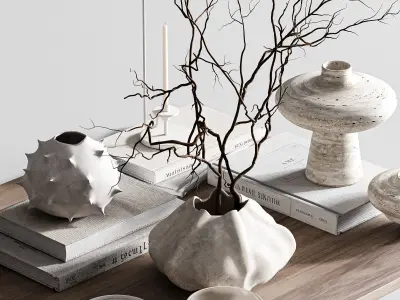 Decorative set19 3D model purchase