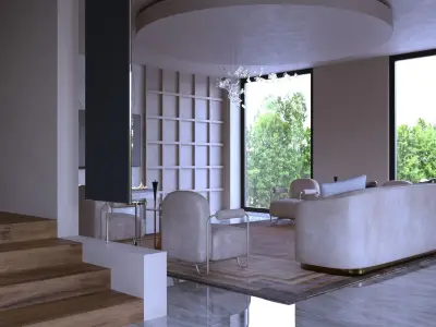 Interior - Livingroom - 050523 3D model
