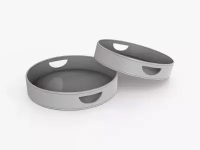 Calligaris Damian Gray Set Low-poly 3D model