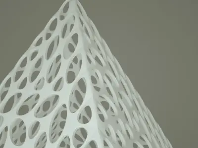 Abstract Geometric Pyramid 3D model