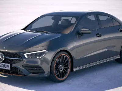 Mercedes-Benz CLA AMG 2020 3D model