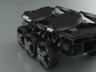 Vehicle transport 3D model