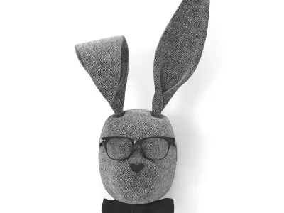 Soft Rabbit - Hopper 3D model