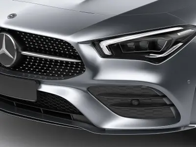 Mercedes CLA 2020 AMG package 3D model