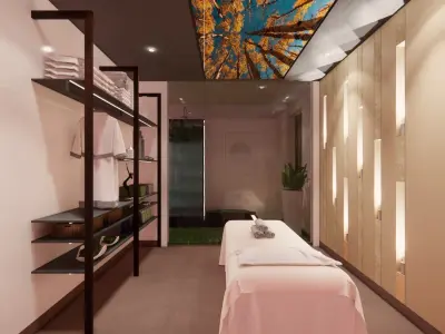 Spa and Saloon 3D model