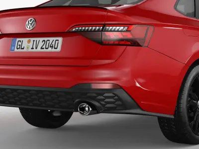 Volkswagen Jetta GLI 2022 3D model