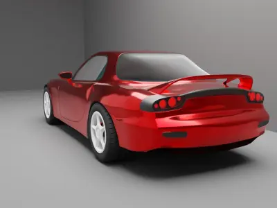 Mazda RX7 Free 3D model