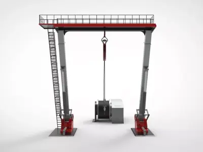 Offshore Lifting Equipment 3D model