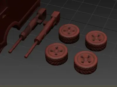 Sweet Tooth From Twisted Metal 2 3D print model