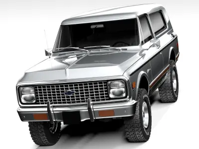 Chevrolet K5 Cheyenne Ranger 1972 3D model