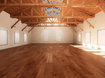 Art Gallery 006 UE4 3D model