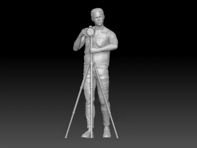 PHOTOGRAPHER FORMULA ONE 3 3D print model