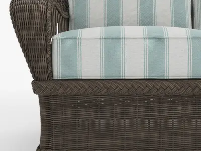 Lakehouse Large Sofa 3D model