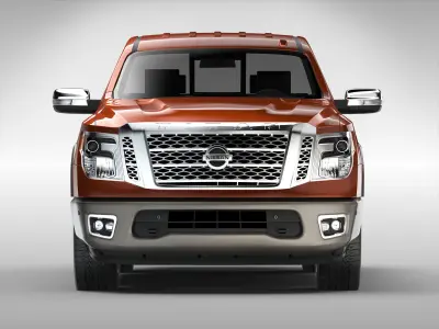 Nissan Titan 2017 3D model