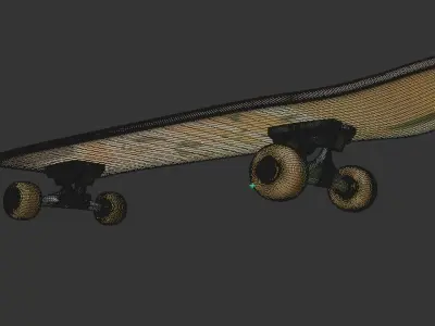 Skateboard Free 3D model