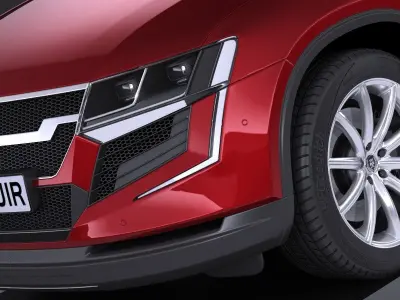 Generic SUV Crossover 2017 3D model